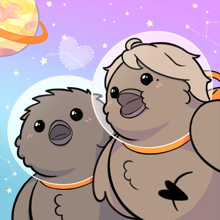 DaiSuga Space birbs au profile picture